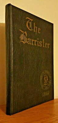 The Barrister 1967 University of Virginia Law School Original Annual Yearbook 
