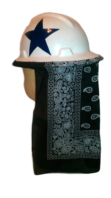 hard hat neck protector