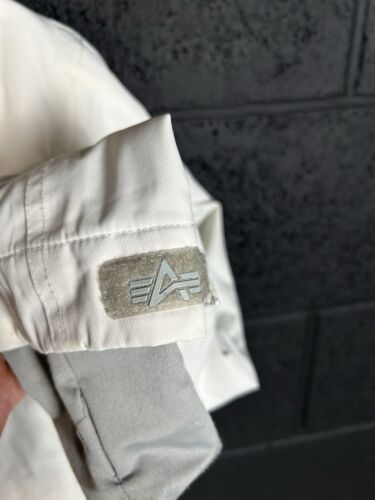 alpha industries jacket White M - Picture 6 of 9