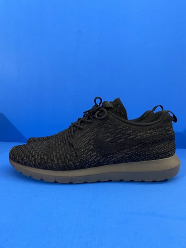 nike roshe run flyknit midnight fog