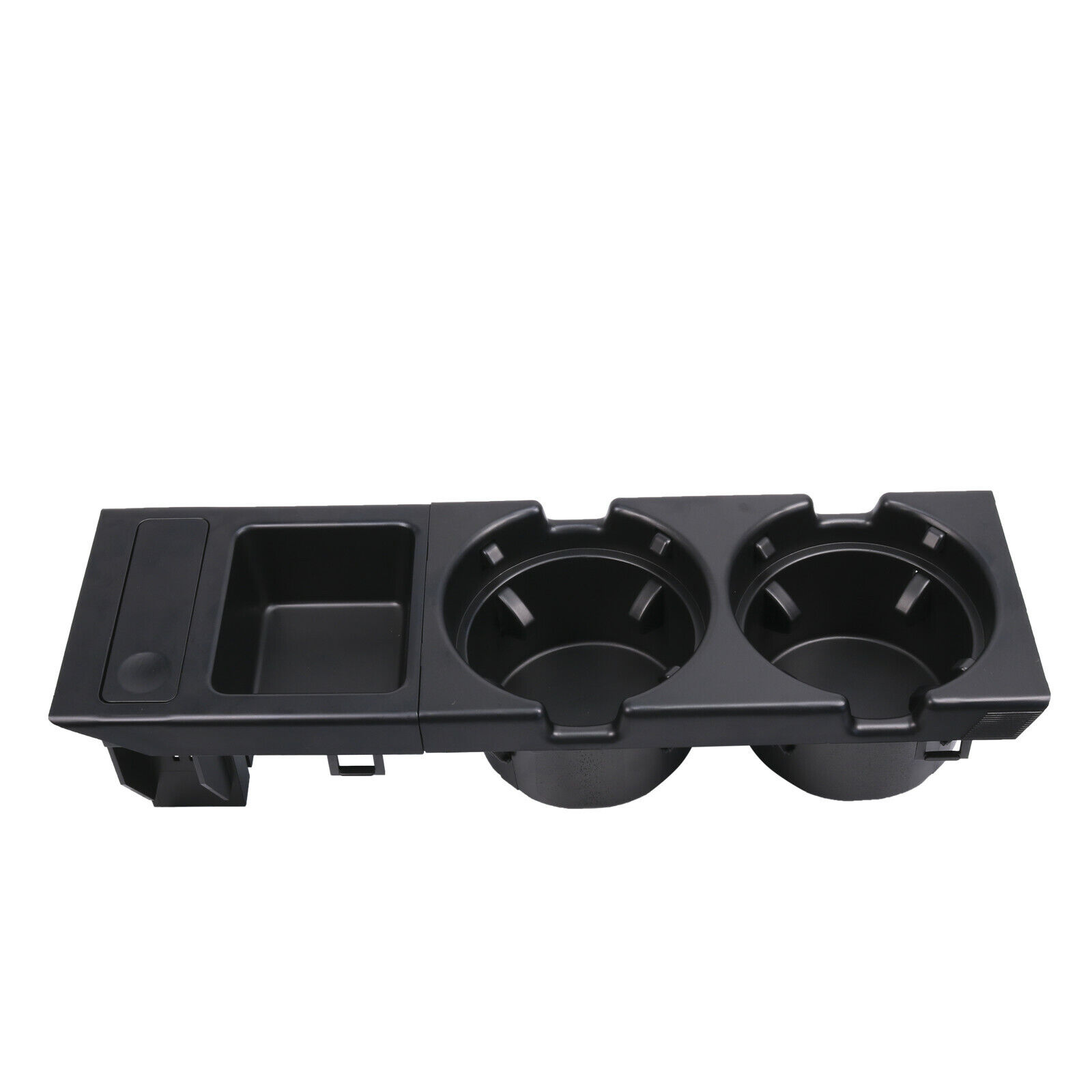Black Front Center Console Dual Drink Cup Holder 51168217953 For BMW 3 E46  99-06