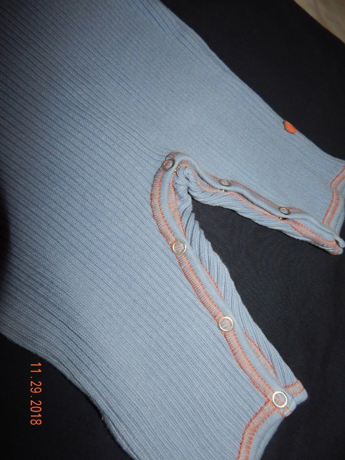 COCCOLI France Boys 6 Months KNIT COTTON Longall outfit warm