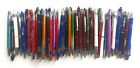 50ct Wholesale Lot Mixed Metal Misprint Pens: Retractable Click Ballpoint Gel