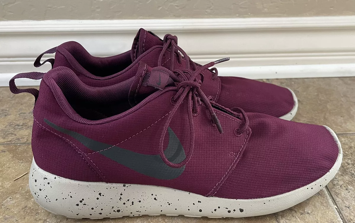 Mens Roshe One Shoes Bordeaux 844687-604 Low Top Sneakers 10 | eBay