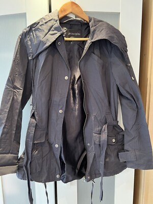 Debenhams Principles Short Trench Coat Jacket with Belt UK