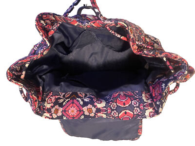 Vera Bradley Fashion Drawsting Backpack small Magenta  display picture 3