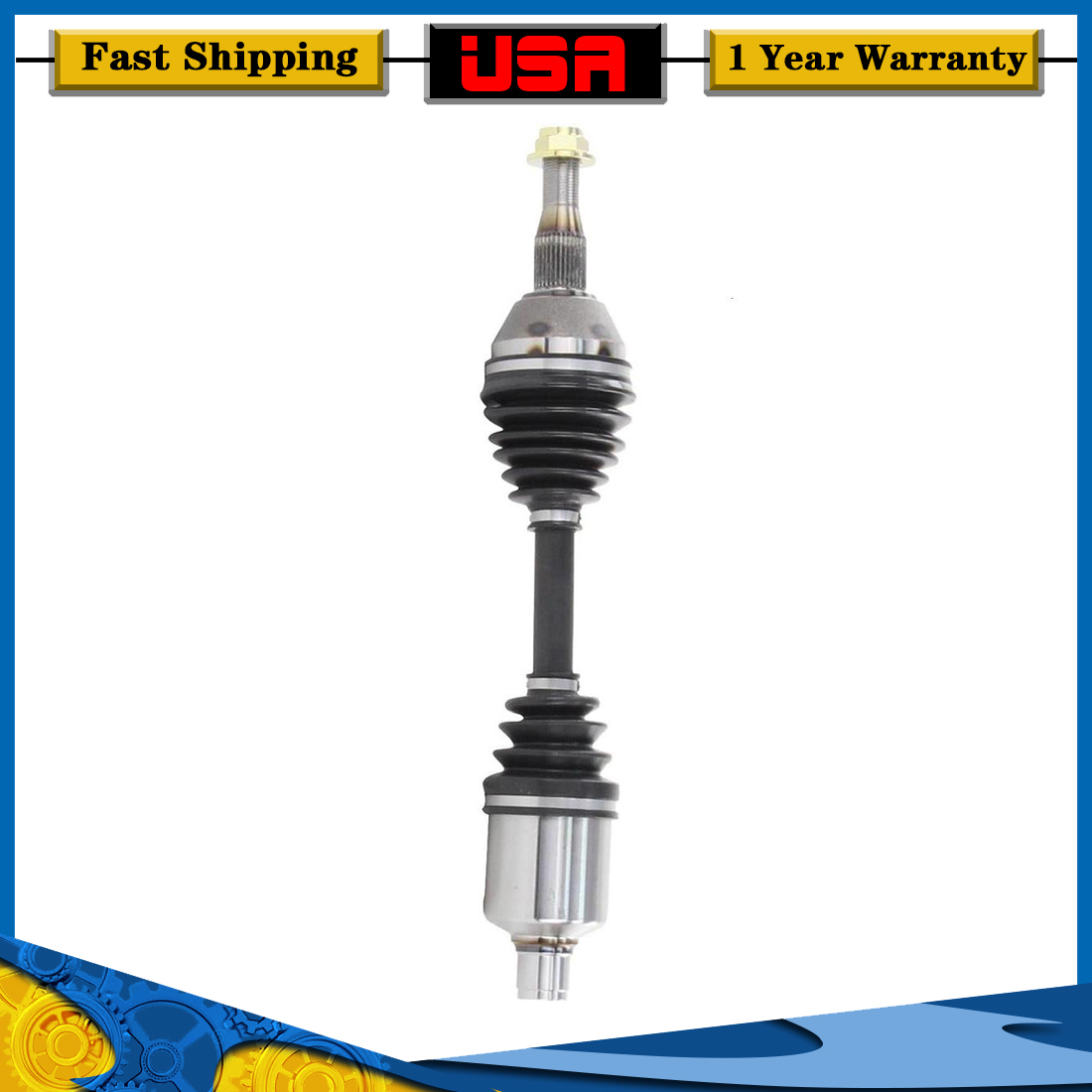 Front Left Driver CV Axle Shaft For 1991-1996 Buick Park Avenue