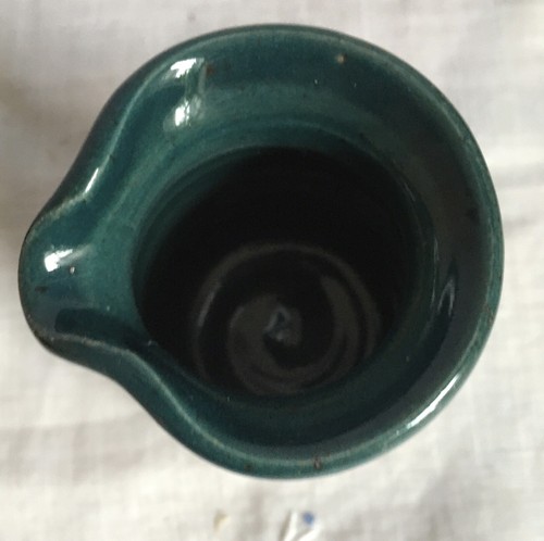 Great Bay creamer Hand Made NH, Pottery, Sand, Beach Chair, Ocean - Picture 5 of 5
