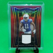 2020 Select Michael Pittman Jr. RC Memorabilia Maroon #RS-MPI
