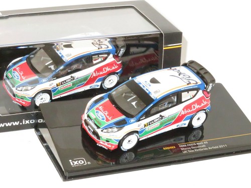 1/43 Ford Fiesta RS WRC Abu Dhabi UK Test Drive 2011 Marco Simoncelli - Foto 2 di 6
