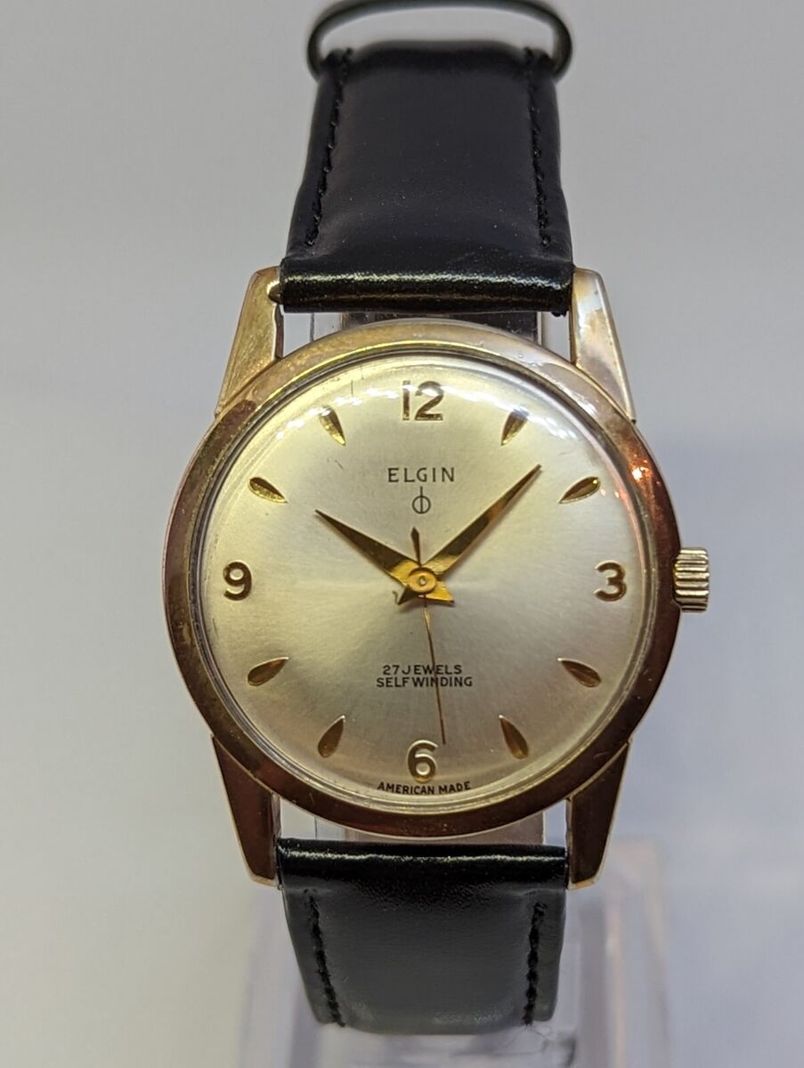 STUNNING NEWLY SERVICED Elgin Watch 27 Jewels Automatic Cal. 761 eBay