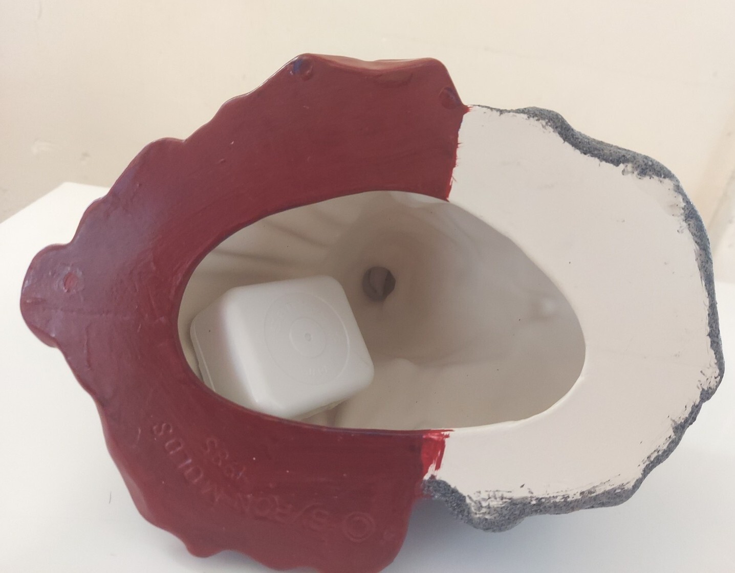 Vtg Byron Molds Jesus Praying Musical Figurine Plays Whole World In His Hands