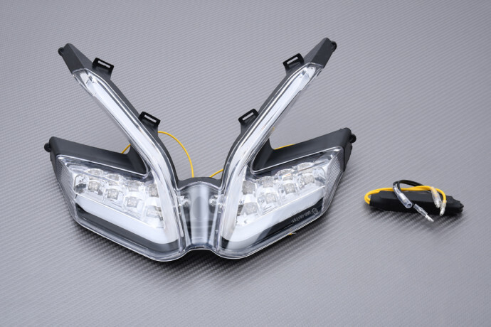 Feu arrière LED pour Panigale 959 avec clignotants intégrés dynamiques fumé
