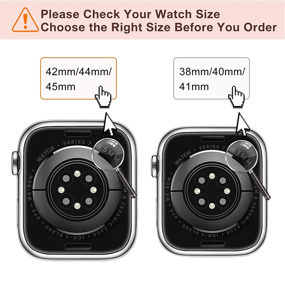 Watch Series Wrist Apple Watch Band Size Guide For Apple