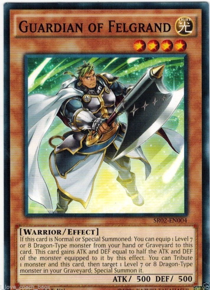 Guardian of Felgrand SR02-EN004 1st X 1 Mint YUGIOH | eBay