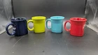 Fiesta Ware Square Bottom Mugs & Ring Mugs Assorted Colors Homer Laughlin