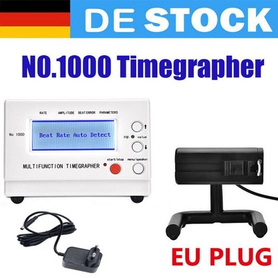  No.1000 Weishi Timegrapher Mechanische Uhr Timing Machine Multifunktions EU