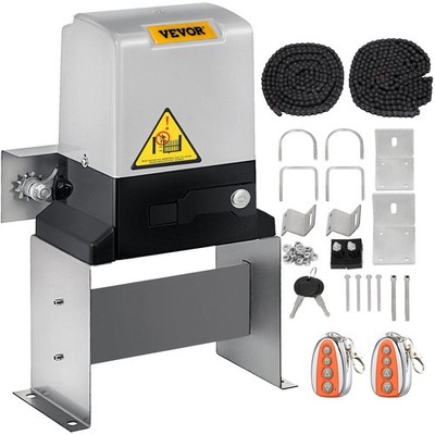 1400lb Heavy-Duty Gate Opener 2 Remotes 40ft/min Shifting