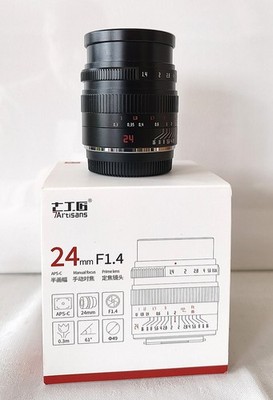 7 Artisans 24 mm F 1.4  x-mount  APS-C