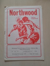Northwood v C.A.V. Athletic, Middlesex Football League Premier Div. Cup, 1976/7