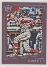 2019 Panini Diamond Kings Image Variation Plum Framed Mookie Betts #95 03cz