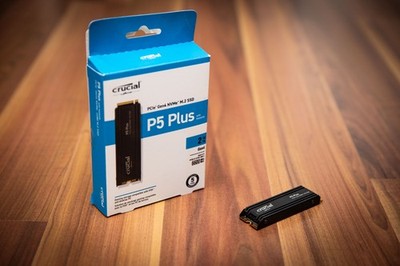 Crucial P5 Plus 2TB SSD Festplatte M.2 2280 PCIe NVMe Gen4 2000GB