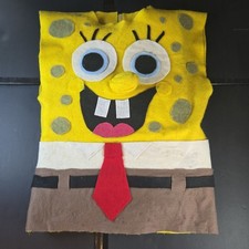 Spongebob Squarepants For Kids Handmade Halloween/Party Costume