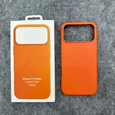 Magnetic Case For iPhone 17 Pro Max 17 Air Original‌ Leather Magsafe Phone Cover