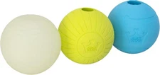 Chew King Glowing Fetch Ball, Dog Ball Toys, 2.5" Combo 2.5 Combo, Vary 