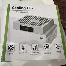 Cooling Fan For X-Series S With Led Digital Display. Open Box. Free Shipping.