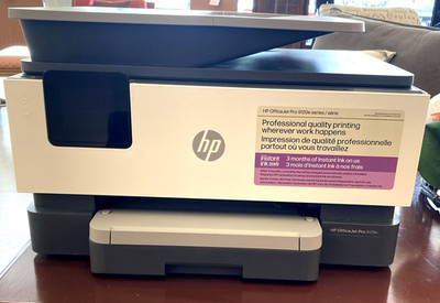 HP Office Jet Pro 9125e All-in-One Wireless Printer-Open Box / Ink Not Included