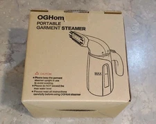 OG Hom Portable Handheld Garment Steamer 240ml / 8 oz Cup + Brush New In Box