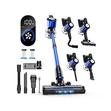 Cordless Vacuum Cleaner 500W/54KPA/60MIN, Vacuum Cleaner with Rechargeable, 3...