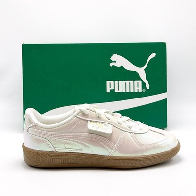 *NEW* Women Puma Palermo Pearlized Sneakers WARM WHITE / GOLD (406393 01)  
