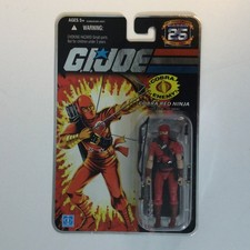 G.I. JOE 25th Anniversary Cobra Red Ninja Action Figure