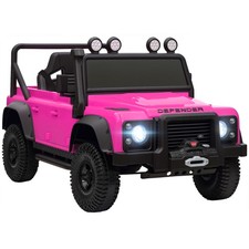 Image of AIYAPLAY Kids Ride On Car, 12V Battery-Powered Electric Car with Remote Pink