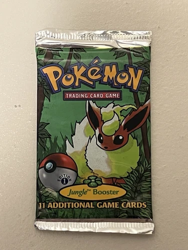 Wizards of the Coast First Edition Pokemon Jungle Booster Pack. Heavy?