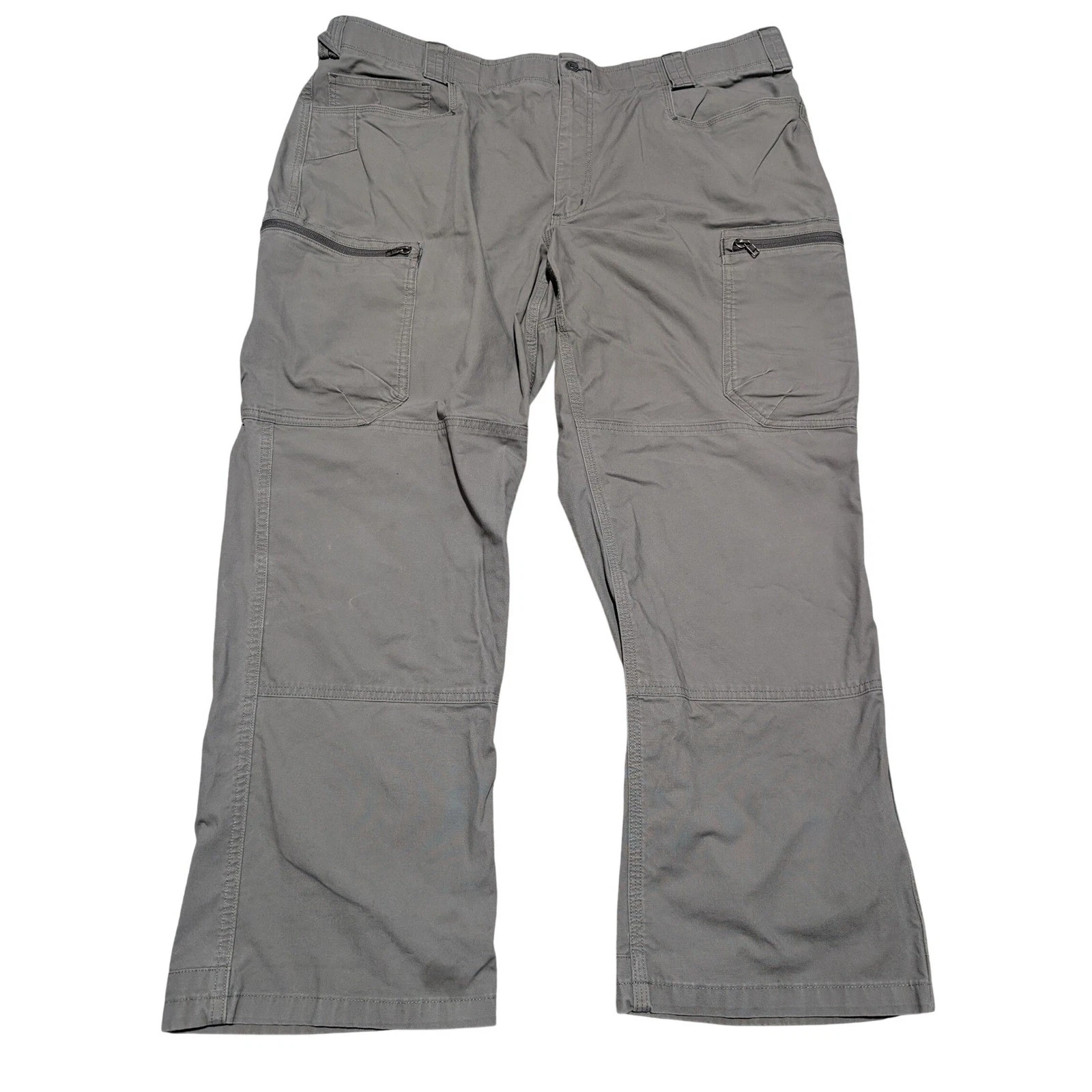 Alaskan Hardgear Duluth Trading Co Gray Cordura Cargo Work Pants Mens 44x30
