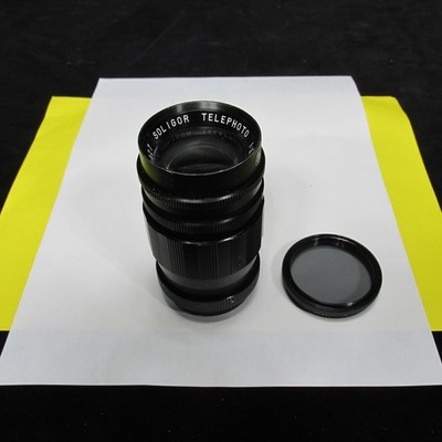 soligor telephoto camera lens 1:3.5 f=135mm h47827 good shape