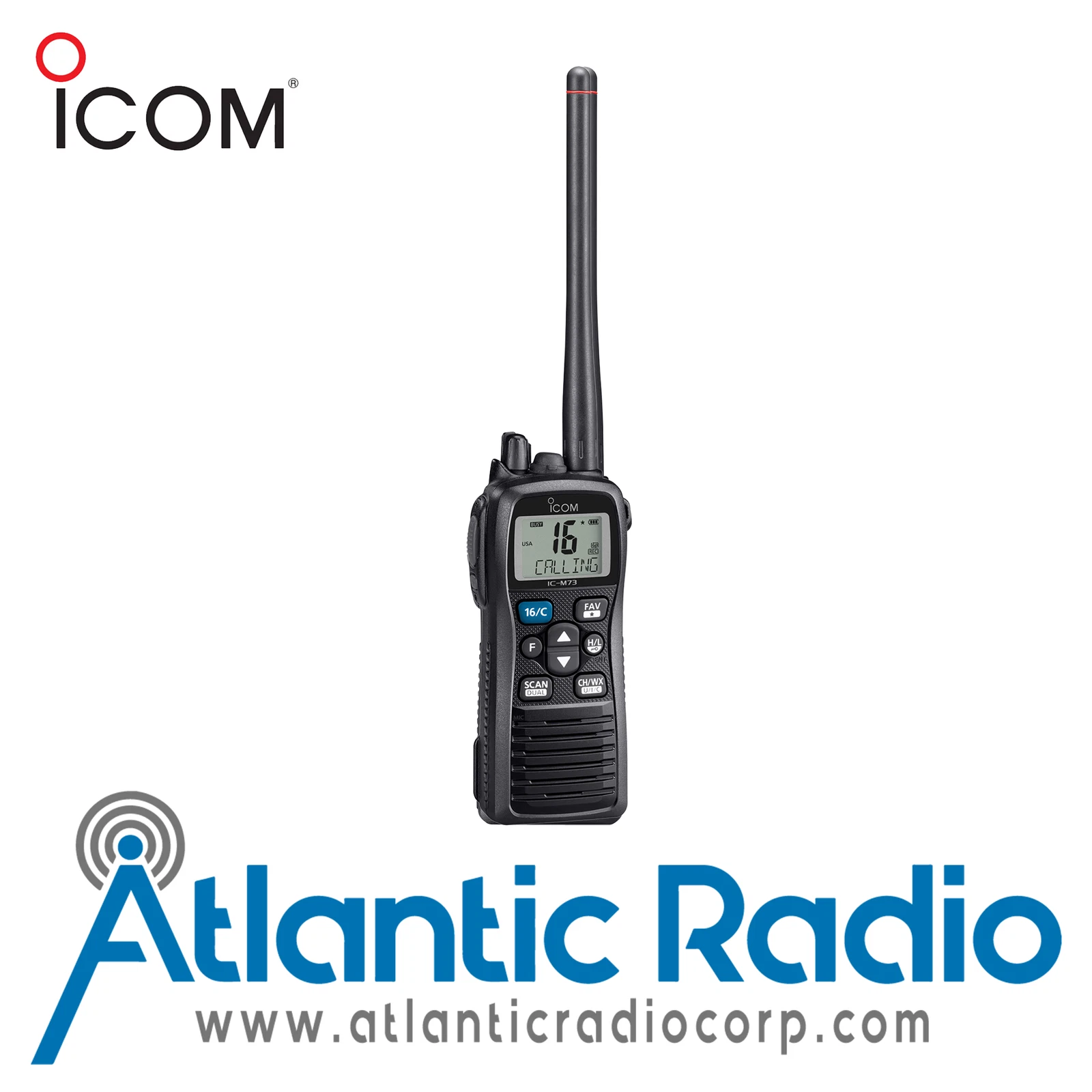Icom IC-M73 VHF Radio - Thumbnail 4