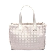 Chanel New Travel Line Mm Tote Bag Women Grey One Size
