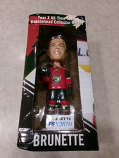 2010 ANDREW BRUNETTE #15 BOBBLE-HEAD MN WILD Year X All-Time Team FS North - New