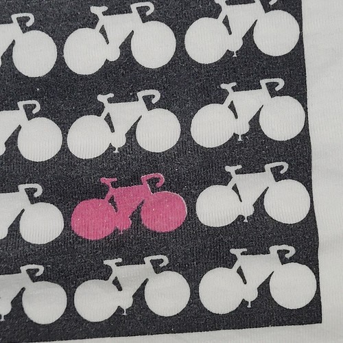 Vintage 90s Gitano Bike Crop-Top Shirt Womens Large 20x16 White - Picture 9 of 13