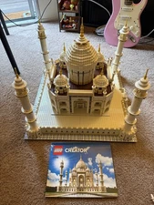 LEGO CREATOR: Taj Mahal (10256) Used Minor Yellowing W/ Instructions