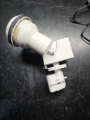 ERCO Track Light Fixture MRC16 GX5.3 75W/12V BiPin, 72PA  Full Rotation Degrees