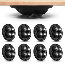 Self Adhesive Caster Wheels Mini Swivel Wheels Stainless Steel Paste Universa...