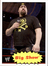 BIG SHOW 2012 Topps Heritage WWE Base #6 Pro Wrestling Trading Card PAUL WIGHT