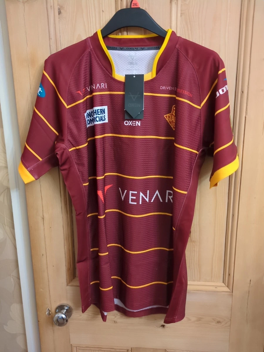Maillot Rugby Huddersfield Giants – Extérieur – Blanc – Taille M – Oxen – Occasion