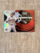 2022 Topps Chrome Update Series - Generation Now Chrome Steven Kwan #GNC-7 (RC)