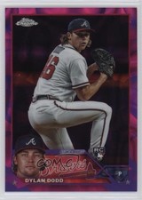 2023 Chrome Update Magenta & Purple Lava Lamp Refractor 155/299 Dylan Dodd 13dp
